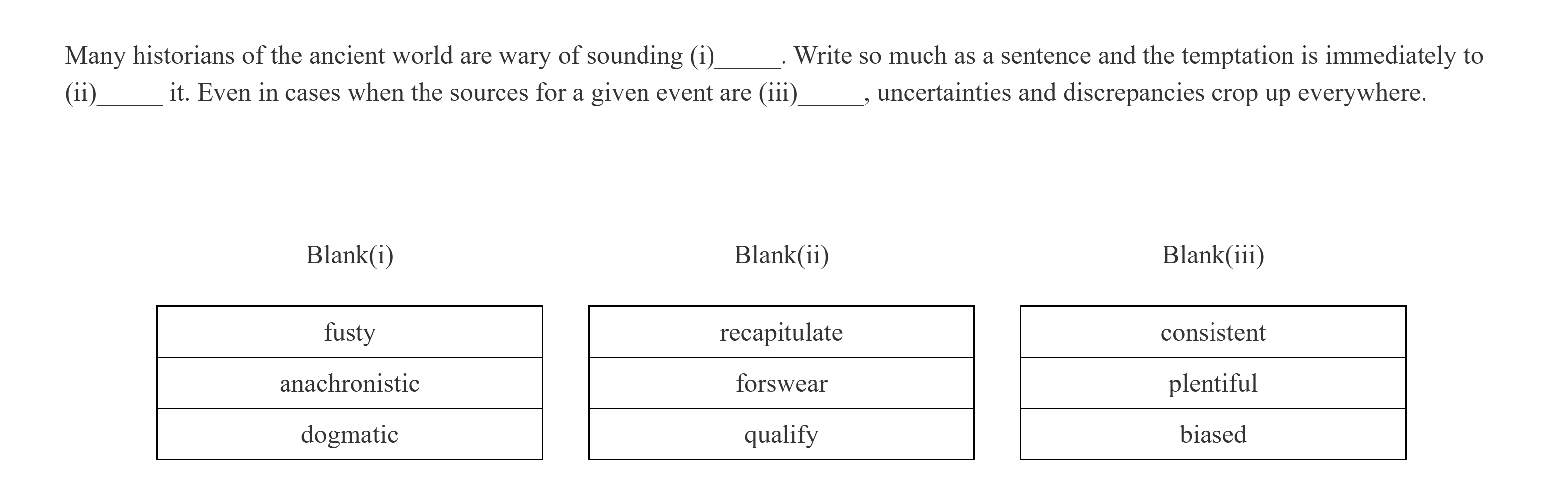 KMF Comprehensive set of mathematics questions after the reform